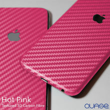 Load image into Gallery viewer, Textured 3D Carbon Fibre colourSKIN for iPhone 14 Pro