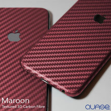 Load image into Gallery viewer, Textured 3D Carbon Fibre colourSKIN for iPhone 13 Pro