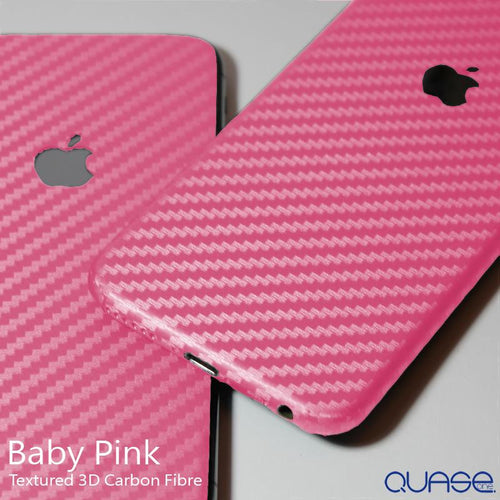 Textured 3D Carbon Fibre colourSKIN for iPhone 12 Pro