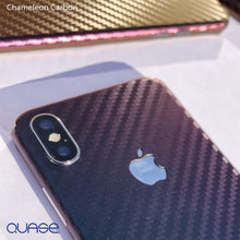 Load image into Gallery viewer, Chameleon Carbon Fibre colourSKIN for iPhone XR