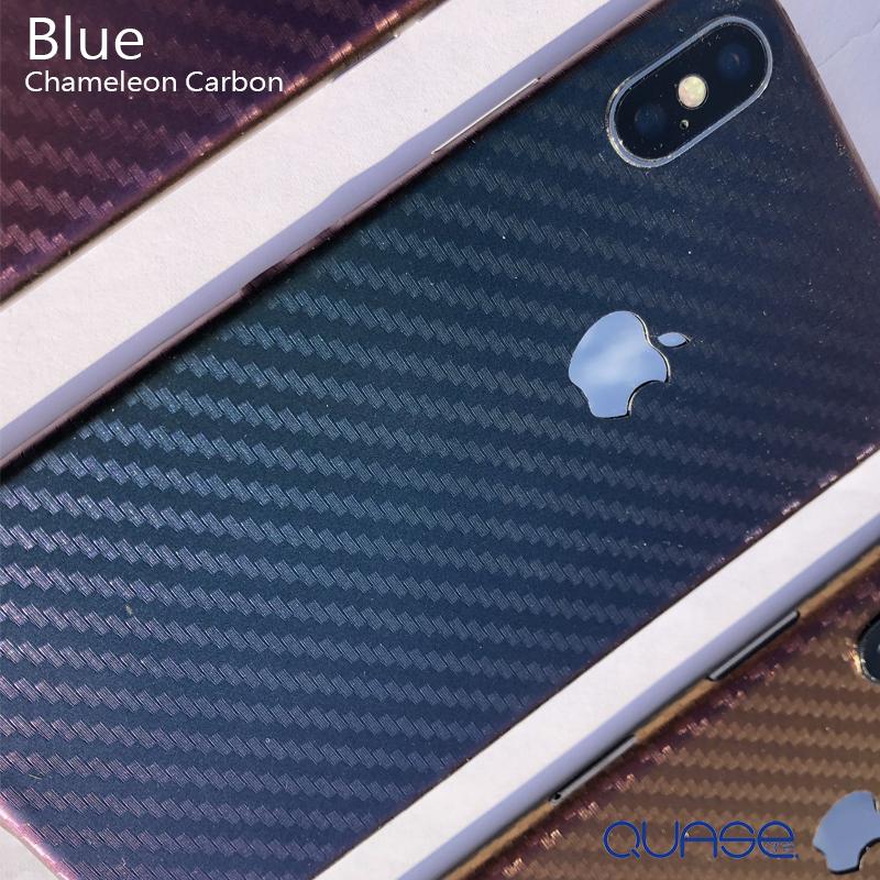 Chameleon Carbon Fibre colourSKIN for iPhone SE 2