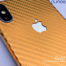 Load image into Gallery viewer, Chrome Carbon Fibre colourSKIN for iPhone 4S