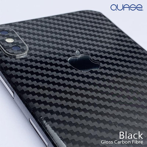 Gloss Carbon Fibre colourSKIN for Huawei Y9